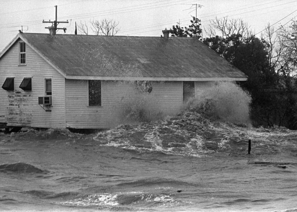1964: Four hurricanes hit US mainland